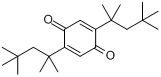 2,5-双(1,1,3,3-四甲基丁基)-2,5-环己二烯-1,4-二酮分子式结构图