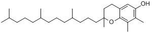 3,4-二氢-2,7,8-三甲基-2-(4,8,12-三甲基十三烷)-2H-1-苯并吡喃-6-醇分子式结构图