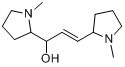 1,3-双(1-甲基-2-吡咯烷基)异丙醇;1-甲基-α-[(1-甲基-2-吡咯烷基)甲基]-2-吡咯烷乙醇分子式结构图