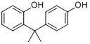 2-[1-(4-羟苯基)-1-甲基乙基]苯酚;2,4'-异亚丙基二苯酚分子式结构图