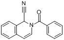 2-苯甲酰基-1-氰基-1,2-二氢异喹啉分子式结构图