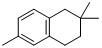 1,2,3,4-四氢-2,2,6-三甲基萘分子式结构图