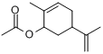 2-甲基-5-(2-丙烯基)-2-环己烯-1-醇乙酸酯分子式结构图