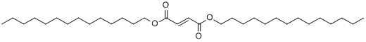 富马酸双十四烷醇酯分子式结构图