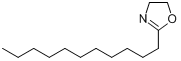 4,5-二氢-2-十一烷基恶唑分子式结构图