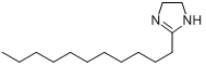 4,5-二氢-2-十一烷基-1H-咪唑分子式结构图
