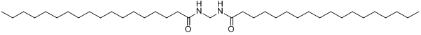 N,N'-亚甲基二硬脂酰胺分子式结构图