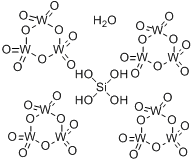 硅钨酸分子式结构图
