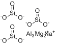 硅酸铝镁钠盐分子式结构图