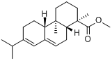 枞酸甲酯;1,4A-二甲基-7-(1-甲基乙基)-1,2,3,4,4A,4B,5,6,10,10A-十氢-1-菲羧酸甲酯分子式结构图