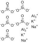 硅酸铝钾钠盐;硅酸铝钾钠;铝硅酸钠钾分子式结构图