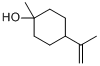 β-松油醇;β-萜品醇;1-甲基-4-(1-甲基乙烯基)环己醇分子式结构图