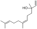 S-(Z)-3,7,11-三甲基-1,6,10-十二烷三烯-3-醇分子式结构图