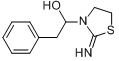 3-亚氨基-α-苯基-3-噻唑烷乙醇;3-(α-羟基苯乙基)-2-亚氨基噻唑烷分子式结构图