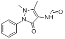 4-甲酰氨基-1,2-二氢-1,5-二甲基-2-苯基-3H-吡唑-3-酮;4-甲酰氨基-2,3-二甲基-1-苯基-3-吡唑啉-5-酮;N-(2,3分子式结构图