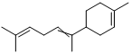 4-(1,5-二甲基-1,4-己二烯基)-1-甲基环己烯分子式结构图