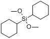 二环己基二甲氧基硅烷分子式结构图