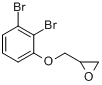 二溴苯基缩水甘油醚;阻燃环氧烯释剂分子式结构图