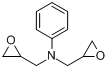 N-(环氧丙基)-N-苯基-环氧乙烷甲胺分子式结构图