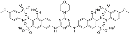 C.I.直接红224分子式结构图