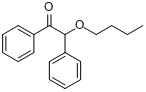 安息香丁醚;苯偶姻丁醚;2-丁氧基-1,2-二苯基乙酮分子式结构图