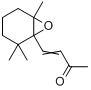 4-[2,2,6-三甲基-7-氧杂二环[4.1.0]庚-1-基]-3-丁烯-2-酮分子式结构图