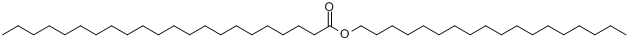 二十二烷酸十八烷酯分子式结构图