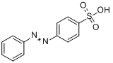 4-(苯基偶氮基)苯磺酸;偶氮苯磺酸分子式结构图