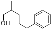 β-甲基苯戊醇分子式结构图