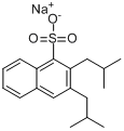 二(2-甲基丙基)萘磺酸钠盐分子式结构图