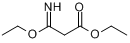 β-乙氧基-β-亚胺基丙酸乙酯盐酸盐分子式结构图