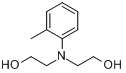 N-邻甲苯基二乙醇胺分子式结构图