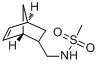 N-(5-降冰片烯-2-甲基)-甲磺酰胺分子式结构图