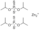 二硫代磷酸二异丙酯锌盐分子式结构图