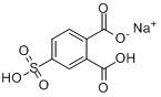 4-磺基-1,2-苯二甲酸单钠盐分子式结构图