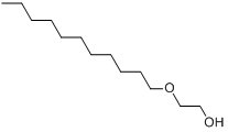 α-十一烷基-ω-羟基聚(氧-1,2-亚乙基)分子式结构图