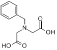 N,N-二(羧甲基)苄胺;N-羧甲基-N-苄基甘氨酸分子式结构图