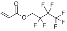 丙烯酸七氟丁酯分子式结构图