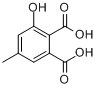 γ-椰油酸;3-羟基-5-甲基-1,2-苯二甲酸(γ)分子式结构图