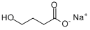 γ-羟基丁酸钠分子式结构图