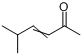 5-甲基-3-己烯-2-酮分子式结构图