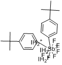 二苯基碘鎓六氟锑酸盐分子式结构图