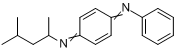 N-(1,3-二甲丁基)-N'-苯基对醌二亚胺分子式结构图