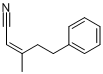 Z-3-甲基-5-苯基-2-戊烯腈分子式结构图