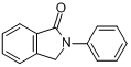 2,3-二氢-2-苯基-1H-异吲哚-1-酮;N-苯基异吲哚满-1-酮;2-苯基-1-氧代二氢氮杂茚分子式结构图