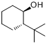 反-2-(1,1-二甲基乙基)环己醇分子式结构图