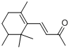 4-[2,5,6,6-四甲基-1(或2)-环己烯-1-基]-3-丁烯-2-酮分子式结构图