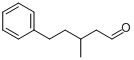 β-甲基苯戊醛分子式结构图