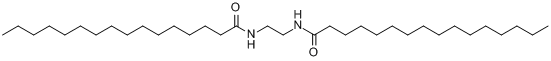 N,N'-(1,2-亚乙基)双十六烷-1-酰胺;二棕榈酰乙二胺;N,N'-二(十六酰)乙二胺分子式结构图