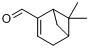 6,6-二甲基二环[3.1.1]庚-2-烯-2-甲醛;桃金娘烯醛分子式结构图